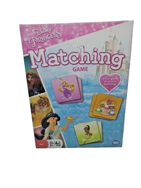 Disney Princess Matching Game Picture Tiles Memory Wonder Forge